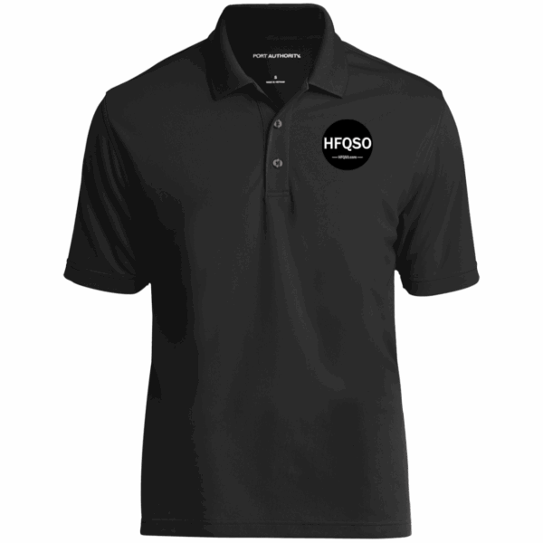 Black K110 Port Authority Dry Zone UV Micro-Mesh Polo