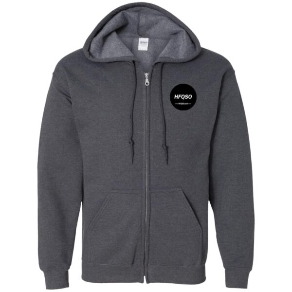 HFQSO Hoodie! - Gildan Zip Up Hooded Sweatshirt - Image 5