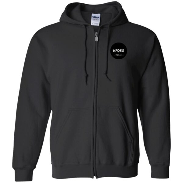 HFQSO Hoodie! - Gildan Zip Up Hooded Sweatshirt