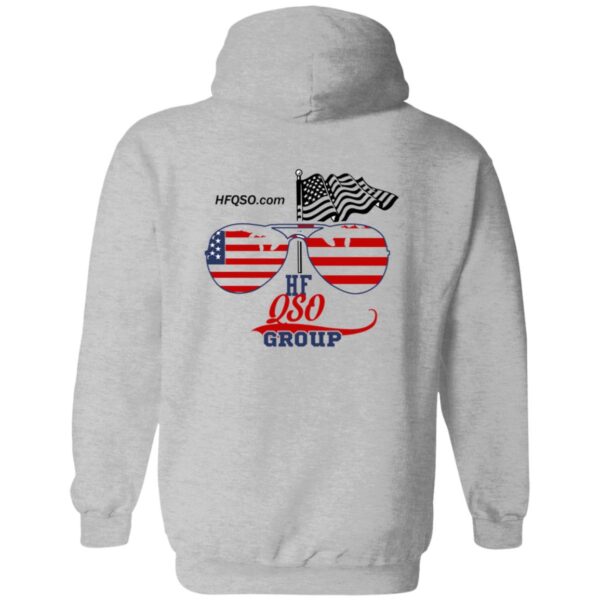 G186 Gildan Zip Up Hooded Sweatshirt - Image 2