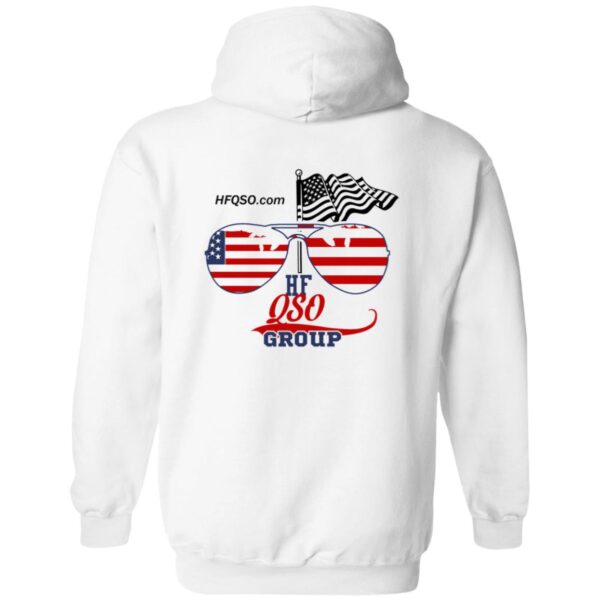 G186 Gildan Zip Up Hooded Sweatshirt - Image 4