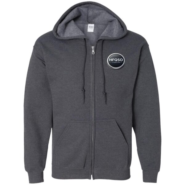 HFQSO GAUGES -  Gildan Zip Up Hooded Sweatshirt - Image 5