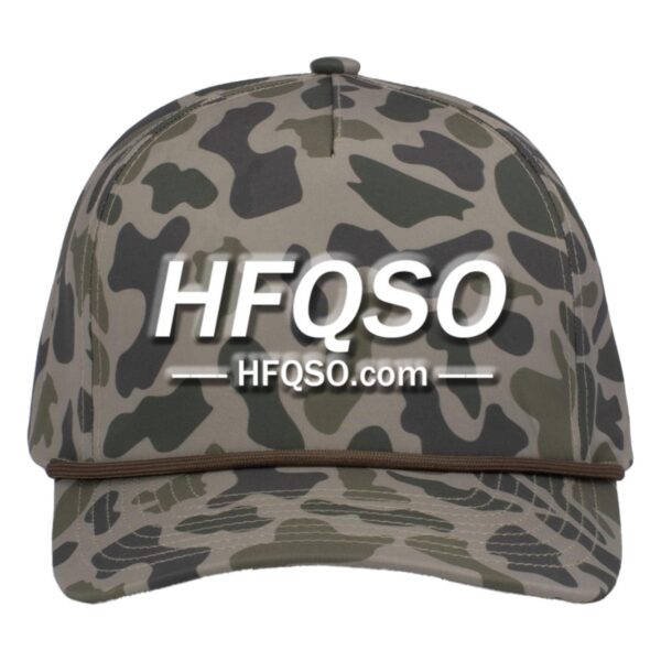P685 Weekender Duck Camo 5-Panel Trucker Cap - Image 2