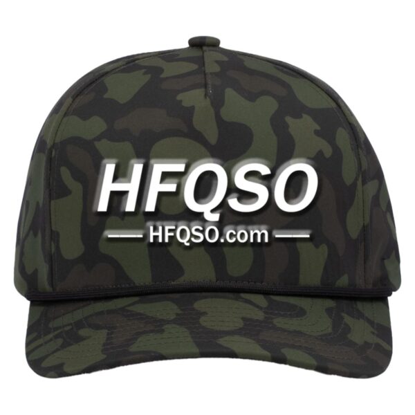 P685 Weekender Duck Camo 5-Panel Trucker Cap - Image 4